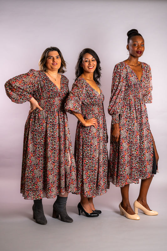 Robe imprimée Mila