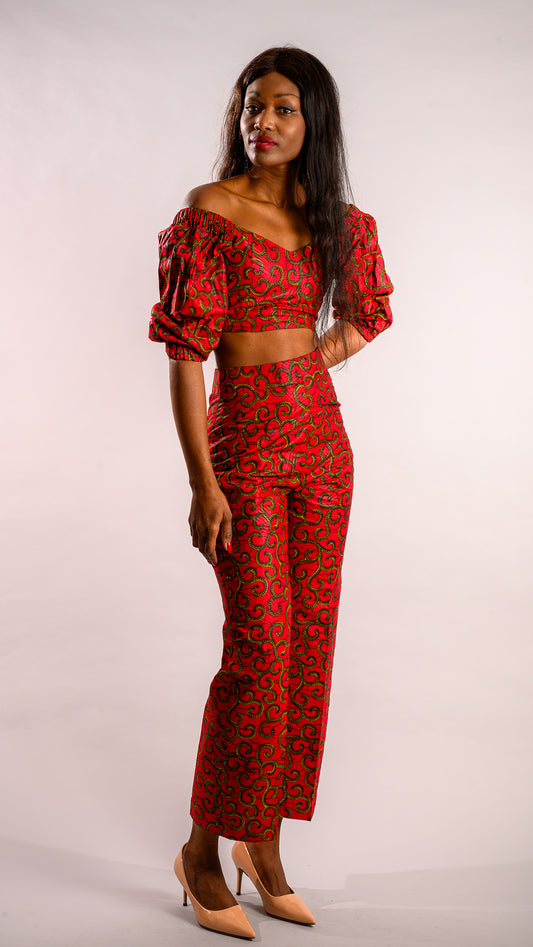 Pantalon en Wax  Fama