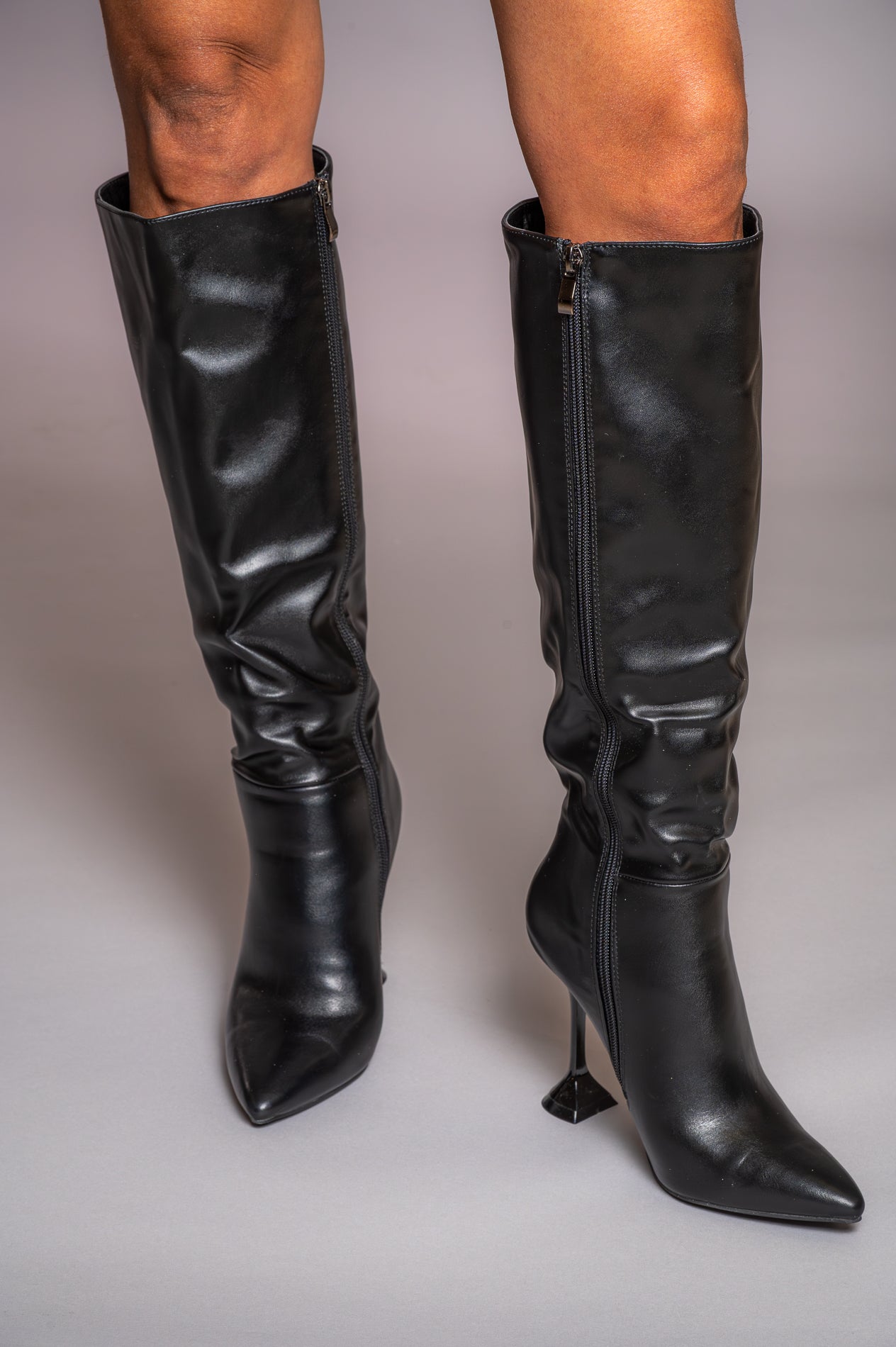 Botte avec bout et talon aiguille Chimène