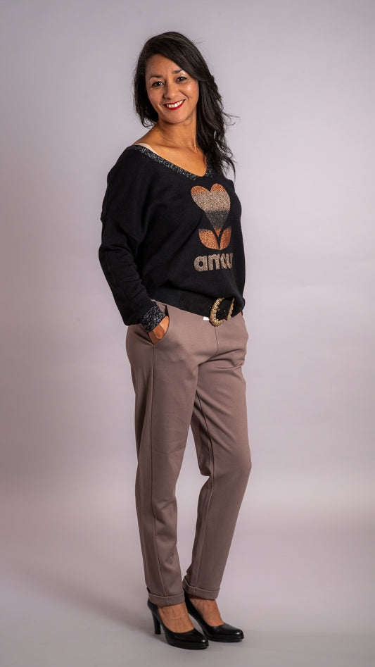 Pantalon élégant Fa